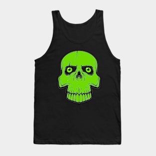 SKULL ON GRID #3 (NO GRID) Tank Top